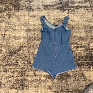 Blue romper